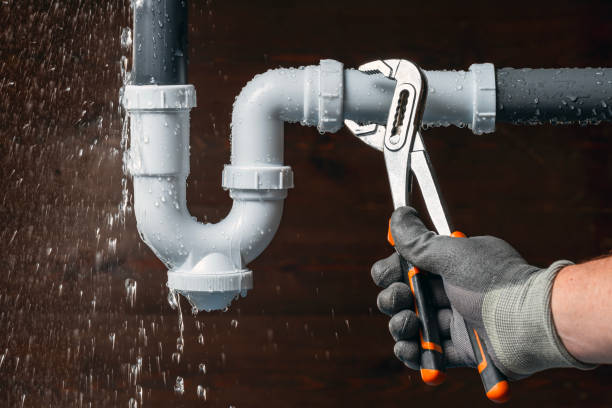 Professional Sewer Line Repair technician working in Bergenfield, NJ